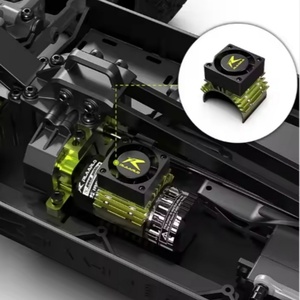 รถบรรทุกออฟโรดบังคับวิทยุ Rlaarlo 1:10 สเกล รุ่น Professional Brushless RC Road Trail Truck RZ001G-A โช้คอัพอะลูมิเนียม ระบบดิฟเฟอเรนเชียลกลาง สาย USB สำหรับผู้เชี่ยวชาญ - Product Image 5