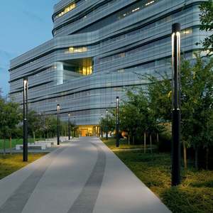 L'éclairage extérieur IP65 d'OEM/ODM imperméabilisent les réverbères solaires de 75W 240W LED meurent ingénierie de fonte d'aluminium a mené des réverbères - Product Image 3