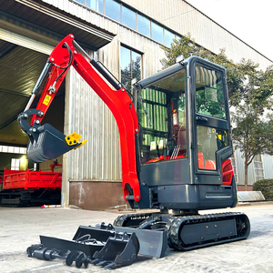 เครื่องขุดแบบมินิหมุนไม่มีหาง2ตันพร้อม escavatore escavadora EPA 5เครื่องขุดไฮดรอลิกขนาดเล็กสำหรับสวนผลไม้แกว่งหางเป็นศูนย์ - Product Image 1