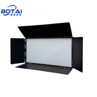 BOTAI professionnel 300W 5-en-1 RGBW + WW panneau LED 600 SMD LED lumière blanche douce faisceau de contrôle DMX pour la Production vidéo en Studio