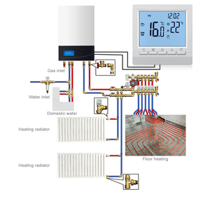 Termostato Inteligente WiFi TYSH Tuya con Pantalla LCD, Diseño de Barra para el <span class=keywords><strong>Hogar</strong></span>, Control por Aplicación, Control de Temperatura para Calefacción por Suelo Radiante - Product Image 5