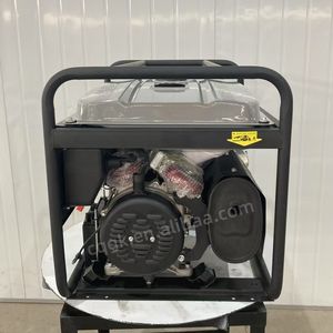 Groupe électrogène à cadre ouvert à double carburant <span class=keywords><strong>essence</strong></span>/gaz naturel refroidi par air de 6 kW 7,5 kVA 420 cc avec démarrage par lanceur - Product Image 4