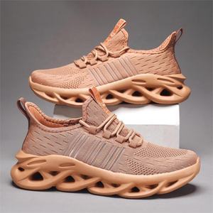 Zapatillas de correr para <span class=keywords><strong>hombre</strong></span>, zapatillas de <span class=keywords><strong>tenis</strong></span> transpirables de malla para caminar - Product Image 2