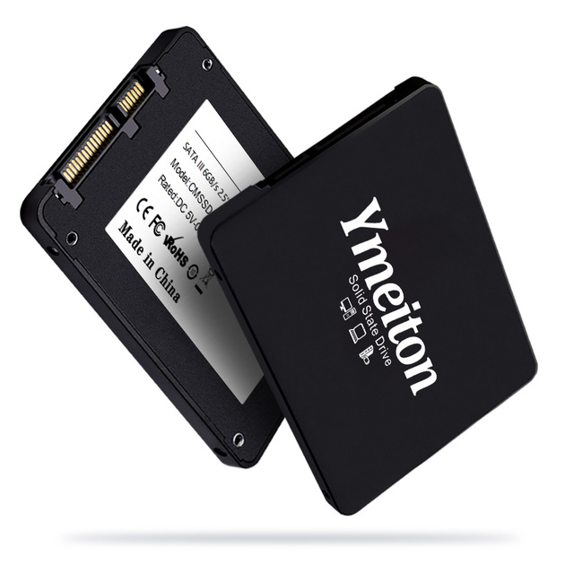 Ymeiton 2.5" SATA 3.0 SSD 120GB/128GB/240GB/256GB for Laptop Brand New 400-550MB/s Read/Write Speed 3-Year Warranty