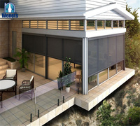 Persiana Enrollable Exterior con Protección UV y Sistema de Sombreado Integrado para Pérgolas y Terrazas