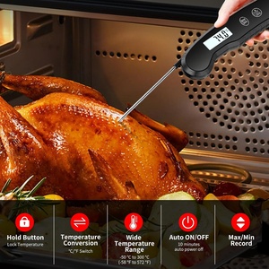 Thermomètre de cuisson numérique à lecture instantanée pour barbecue, lecture rapide et précise - Product Image 5