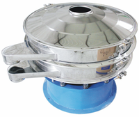 Máquina Industrial de Cribado Vibratorio Rotatorio, Tamiz Vibratorio de 1-5 Capas para Separación de Polvo, Gránulos y Líquidos