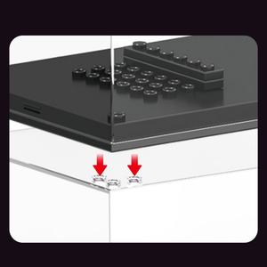 Modèle King Light Boîte de présentation en plastique transparente 27000 pièces pour les enfants DIY Voiture de sport Blocs de construction Jouet Échelle 1:32 - Product Image 4