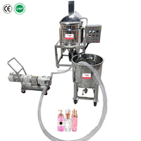 Cuve de mélange monocouche en acier inoxydable 100L pour savon liquide, agent nettoyant, homogénéisateur et mélangeur