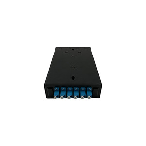 Caja de Distribución de Fibra Óptica de 12 Núcleos LC, Simple/Dúplex, de Acero Laminado en Frío, para Montaje en Pared, con 6 Puertos - Product Image 3