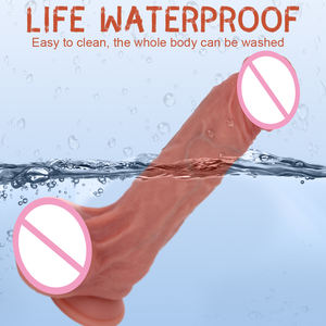 Dildo besar Dildo Vibrator masturbasi wanita, Dildo pengendali jarak jauh realistis untuk masturbasi wanita - Product Image 6