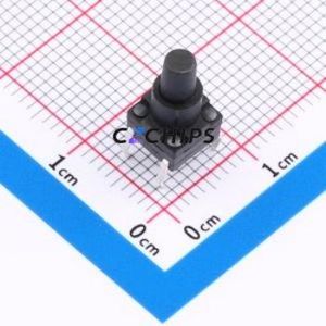 TC-00104FB-110E-03 <b>Push</b> <b>Button</b> <b>Switch</b> Through hole Component (THT)-4P,6x6mm <b>Switch</b> 50mA 12V - Product Image 1