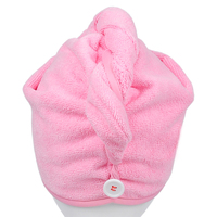 Serviettes de cheveux de luxe personnalisées avec logo, en tissu éponge microfibre, turban pour cheveux bouclés, serviette de séchage pour cheveux bouclés