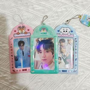 Korean Style PVC Custom Personalized Keychain Card Holder for Photos & Credit Cards - Product Image 4
