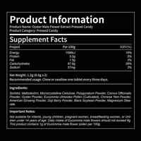 Oyster Male Flower Tabletten-Bonbons 30min Schnellwirkendes Energie-Ausdauer-Vitalitäts-Nahrungsergänzungsmittel für Männer 2 Stück
