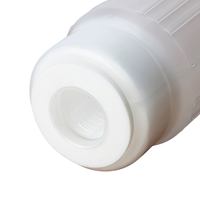 10 pouces translucide 250MM utilisé pour le remplacement des cartouches de filtre à eau à bille de chlore en résine