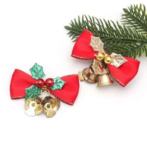 Pita Mini Natal dengan Lonceng untuk Dekorasi DIY Karangan Bunga, Pohon, Pembungkus Kado, Pesta, Rumah, dan Perlengkapan Dekorasi Liburan - Product Image 3