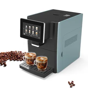 Prix des machines à café automatiques à écran tactile pour le ménage et le commerce professionnel
