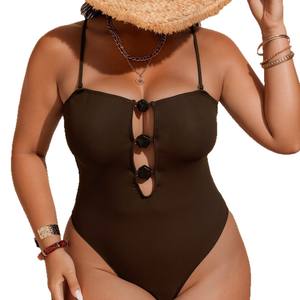 Pasuxi Nieuwe Mode Design Custom Logo Hoge Taille Vrouwen Een Stuk Badpak <span class=keywords><strong>Sexy</strong></span> Bikini Luxe Meisjes Badmode Strandkleding - Product Image 4