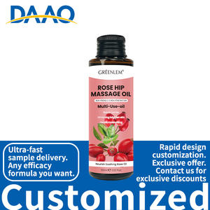 Kuşburnu yağı ile özel Logo masaj yağı, hafif nemlendirici nemlendirici kuru cilt bakımı üreticisi - Product Image 4