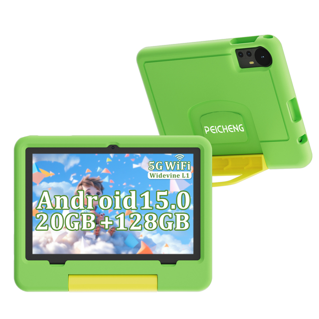 Android 15 Latest 10.1-Inch Wi-Fi with 4GB+32GB Capacity for Educational Kids Tablet