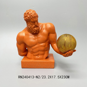 Tác phẩm điêu khắc nghệ thuật hiện đại Hy Lạp nhựa đồ trang trí đấm bốc bức tượng nhỏ cơ thể con người bức tượng bán thân cho trang trí nội thất trang trí nội thất - Product Image 5