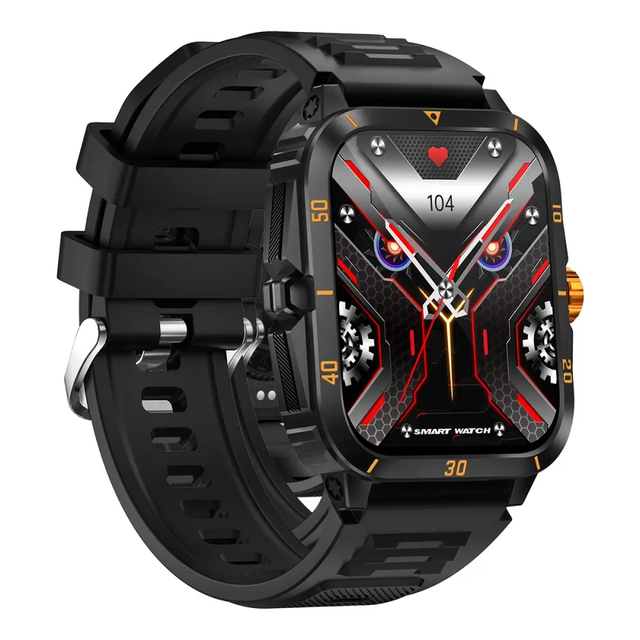 Cheap Outdoor Smart Watch KT71 Sleep Tracker 1.96 Inch HD Screen BT Calling IPX-6 Waterproof Unisex C50pro New Arrival