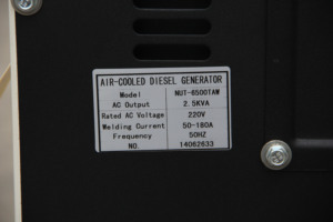 너트 7.5 kva 7.5kva 발전기 가격 7.5 kw 디젤 발전기 - Product Image 4