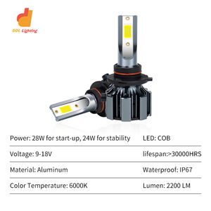 Super luminoso 12/24V H4 H11 H1 H3 H7 LED luce guida Kit 6000K colore singolo fascio Hi/Lo lampadina per Mondeo A3 ES X6 Q3 <span class=keywords><strong>Golf</strong></span> - Product Image 4