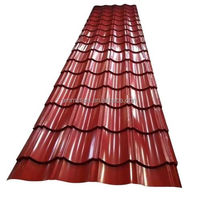 SAND 41/200 Trapézoïdal Th.0.8mm Ondulé PPGI Ral 7016 Tôle Prépeint Panneaux En Acier Galvanisé Coupe Soudage
