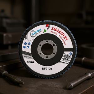 Disque à lamelles Fervi Smartflex 125 mm, meule sans fer pour le métal - Product Image 2