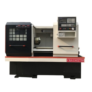 Torno CNC de Cama Plana para Metal, Modelos CK6136, CK6150, CK6166, Precio de Fábrica - Product Image 1