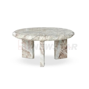 Irregular Shape Natural <b>Marble</b> Coffee <b>Table</b> Stone Center Minimalist Living Room Furniture - Product Image 6