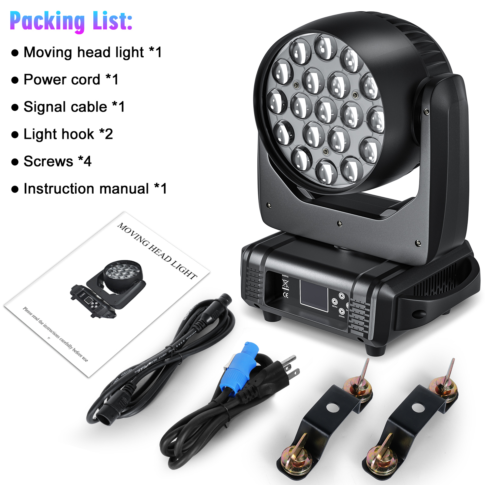 週末限定特価❗️Moving Wash 19×15w 【ムービングライト】 Amazon.co.jp : IMRELAX 15W×19個 RGBW 4in1 LEDs ムービング