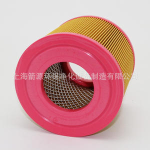 Compresseurs d'air Hongwuhuan 37KW 50HP à double passage, élément de filtre à air à bouche plate 165*180, pièce de compresseur industriel - Product Image 5