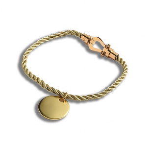 Custom Ship Logo Bracelet Men Women Gift Cheap Party Trendy Wedding Customized Bracelet - Product Image 1