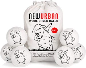 2025 nouvelle tendance aux états-unis drôle mouton fait à la main réutilisable NZ <span class=keywords><strong>laine</strong></span> feutre sèche boules comme on le voit à la télévision - Product Image 1