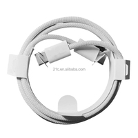 Cable de Datos USB-C de 60W de Bajo Precio, Tipo C a C, Cable de Carga para Teléfono Móvil, Venta al por Mayor de Fábrica, Buena Calidad para iPhone 15 Pro Max