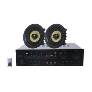 เครื่องขยายเสียงบลูทูธ 100W 16 โอห์ม 2.0 สำหรับใช้ในบ้าน ลำโพงติดเพดานแบบไร้ขอบขนาด 6 นิ้ว วัสดุพลาสติก โคแอกเชียล รุ่น Smart Aud SH2042 - Product Image 6