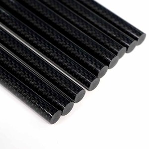 Tiges <span class=keywords><strong>de</strong></span> soutien structurel en feutre <span class=keywords><strong>de</strong></span> carbone Juli pour drone quadricoptère - Épaisseur 5 mm, tissage sergé 3K, technologie <span class=keywords><strong>de</strong></span> pultrusion, dimensions personnalisées - Product Image 4