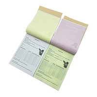 Impression personnalisée 2 3 4 5 plis Ncr autocopiant Cf Cb papier enregistrement de paiement chèque cahier reçu fiscal facture caisse registre livre