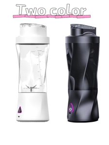 Producto más vendido Botella blanca Licuadora portátil deportiva Gran capacidad Recargable Batidos eléctricos Exprimidor Taza - Product Image 6