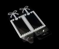 En gros Dentelle Clair Emballage DE Boîte De PVC De Mariage/De Faveur De Noël Gâteau Chocolat Bonbons Pomme Cadeau Événement Transparent Boîte/Étui
