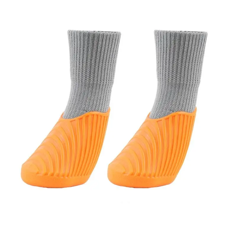 Pet outdoor supplies sports shoes comfortable non-slip Striped elastic rubber sole socks