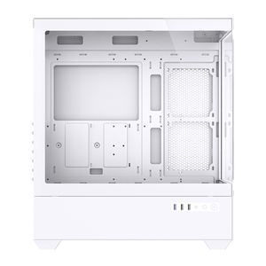 Caja de PC para Juegos Lovingcool Personalizada, E-<span class=keywords><strong>ATX</strong></span>/<span class=keywords><strong>ATX</strong></span>/M-<span class=keywords><strong>ATX</strong></span>, Torres Completas, Cristal Frontal/Lateral, Blanca, en Stock - Product Image 5