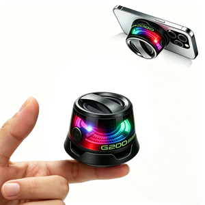 Mini <b>Wireless</b> Portable <b>Speaker</b> Magnetic Music <b>Speaker</b> with Plastic Cabinet - Product Image 1