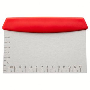 Custom in Stock Stainless Steel Bench Chopping <b>Knife</b> Food-Safe Kitchen Cooking Utensil for Pastry Bread Food Preparation - Product Image 4