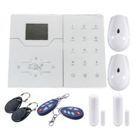Sistema de Alarma Antirrobo para el Hogar WIFI GSM 4G HA-VGW 433MHz 868MHz Compatible con Francés e Inglés, Alarma DIY para Protección y Seguridad del Hogar