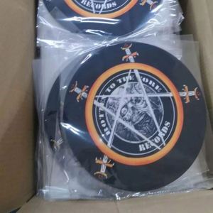 Customized Print Anti-slip Blank Dye Sublimation Custom Slipmat Round Felt Turntable Slip Mat for <b>Vinyl</b> Disc Record Player - Product Image 6