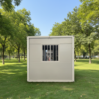 Panneau sandwich préfabriqué modulaire pliable portable, respirant, à montage rapide, spacieux, durable, résistant aux intempéries, polyvalent, pour l'extérieur